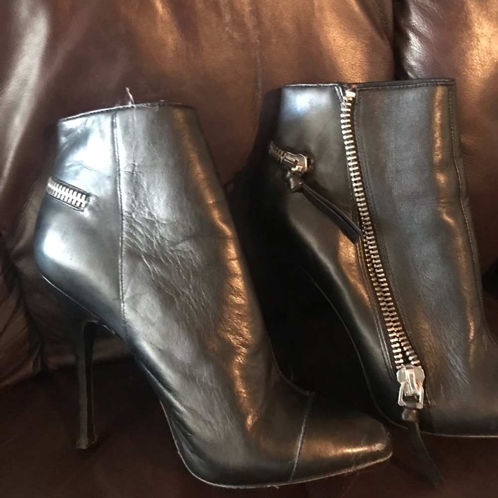 Jean Michel Cazavat high heel booties